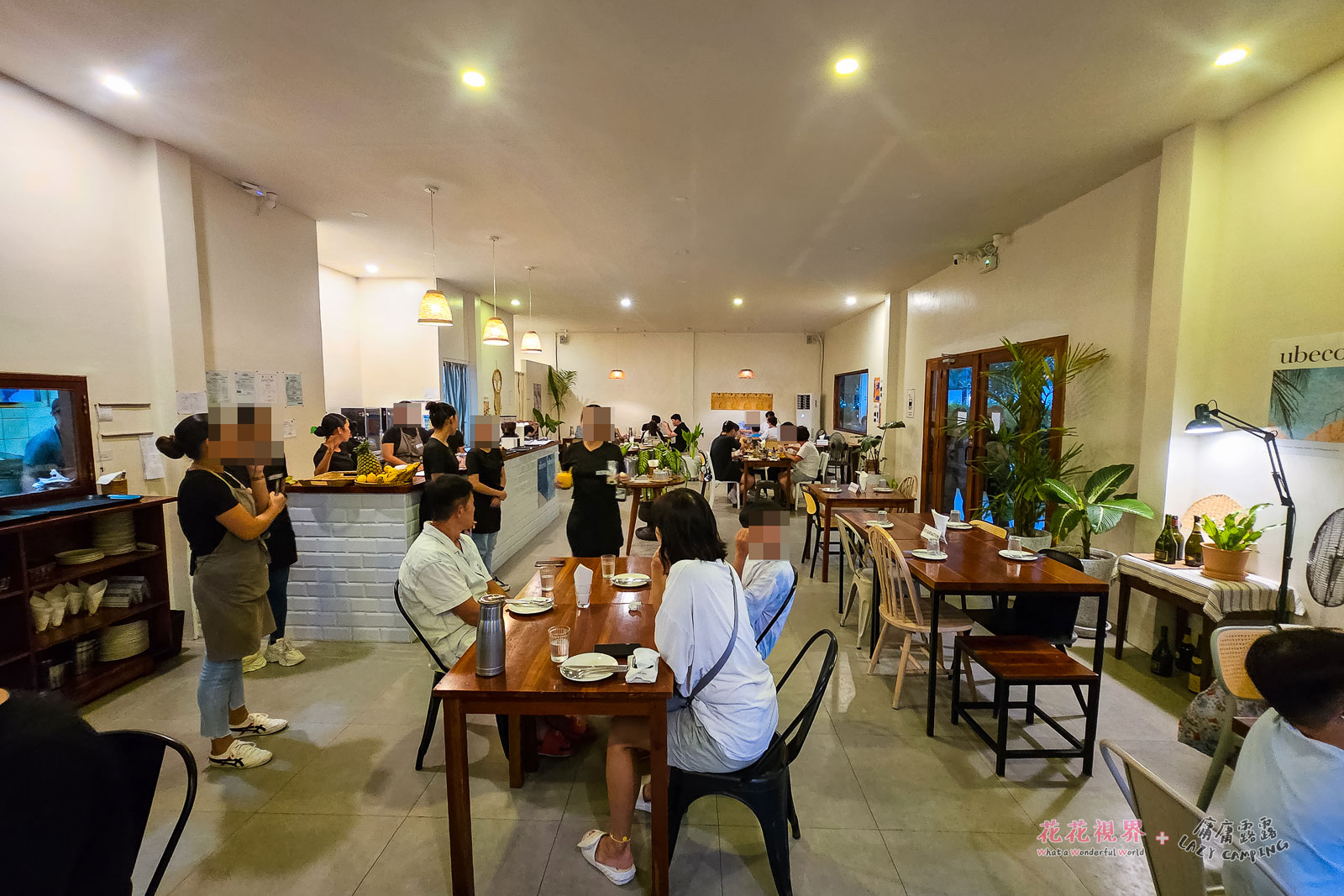 用餐區一隅