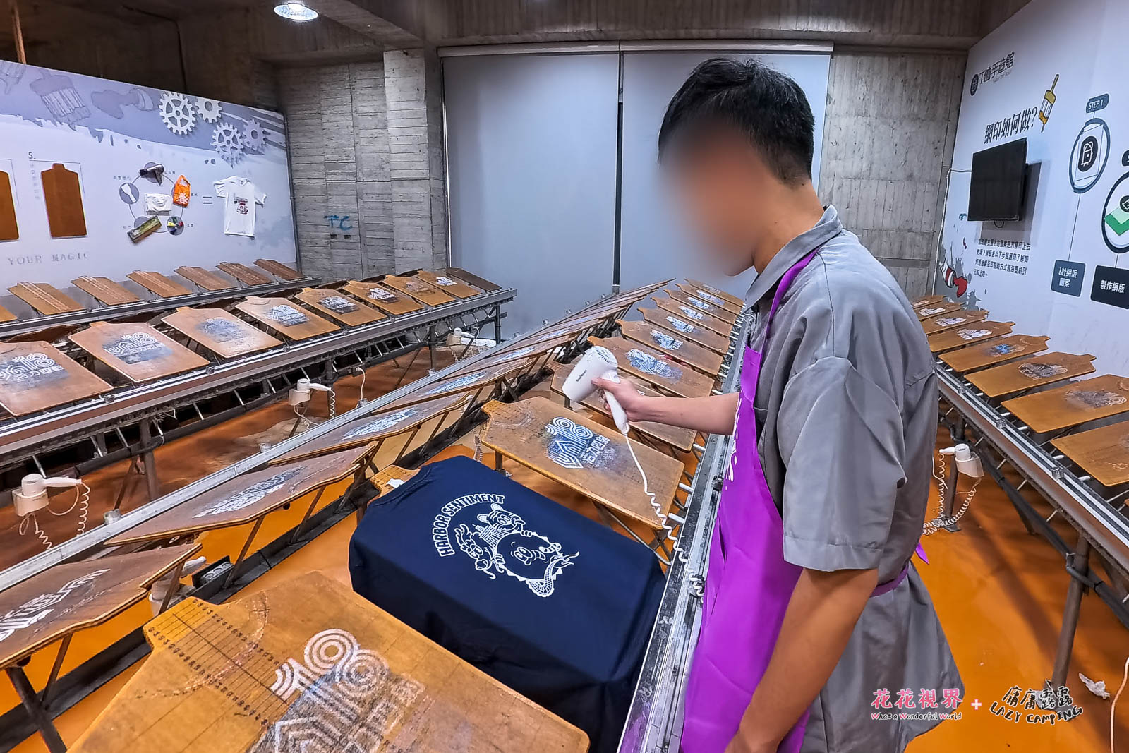 印得不錯!接下來就用吹風機吹乾即可。