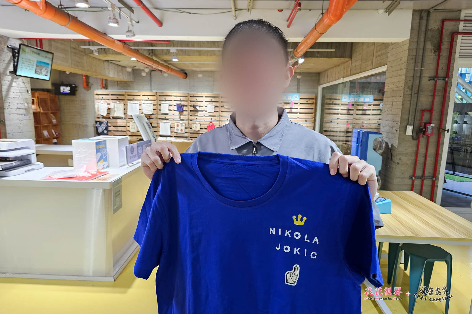 兒子做了最喜歡NBA球星:JOKIC的T-shirt,獨一無二版