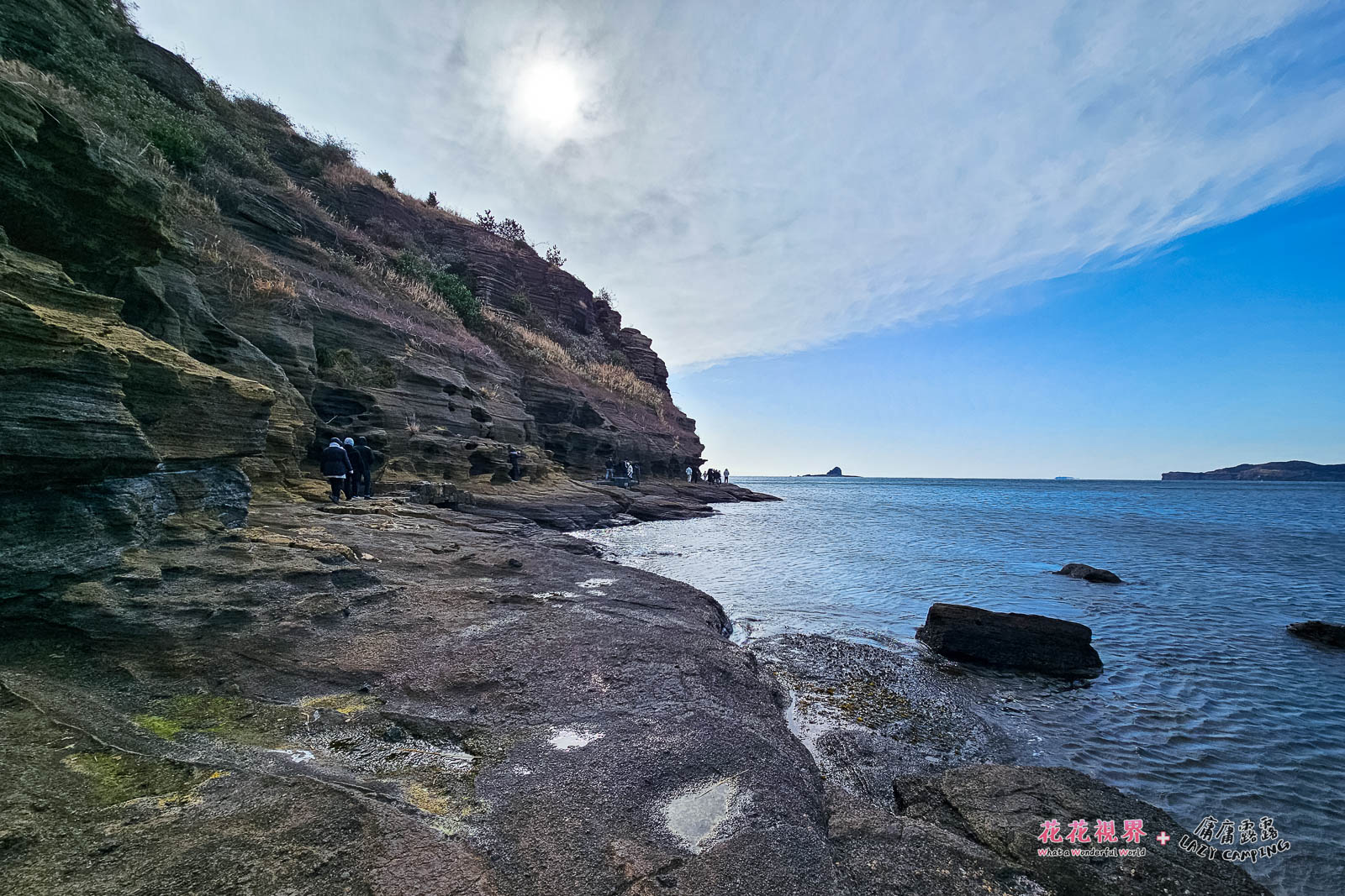 龍頭海岸,這邊風好大